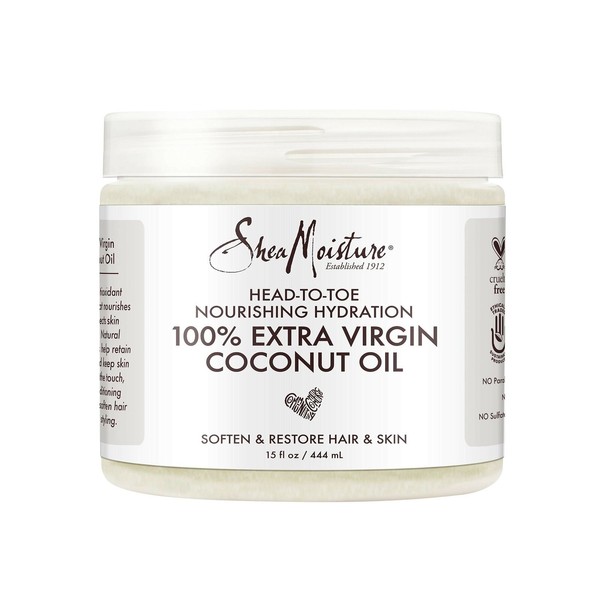 Shea Moisture 100% Extra Virgin Coconut Oil 15 oz 15 Fl Oz