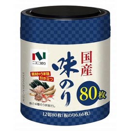 Nico Nico Nori Japanese Ajinori Tabletop, 12 Cuts, 80 Sheets