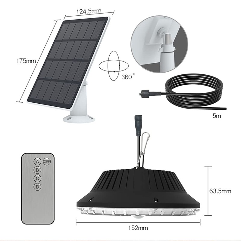 Industry's First 2022 Latest LED Solar Ceiling Light, LED Floodlight,