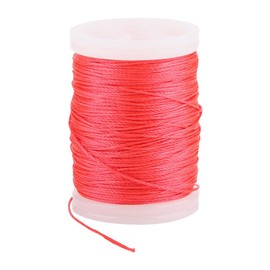 KIMISS Bowstring Bcy Serving Thread 400D Nylon Fibre 120M Durable Nylon Cord Serving Thread for Bowstring Archery Accessories (Black White) (Red)
