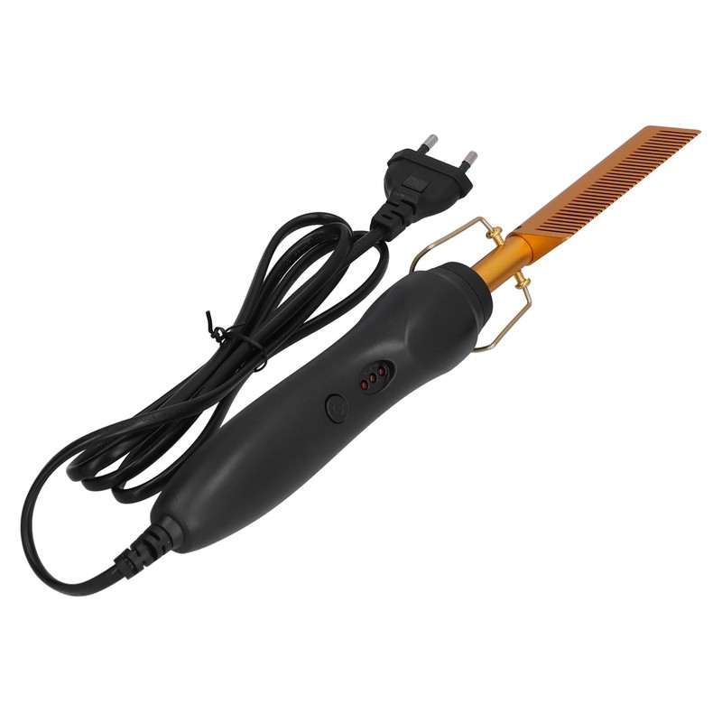 Multifunctional Hair Comb Wet and Dry Hot Heating Curling Straightening