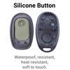 QSDIYRF 1-Button Remote Case/Shell Replacement Housing Suitable for Toyota Camry