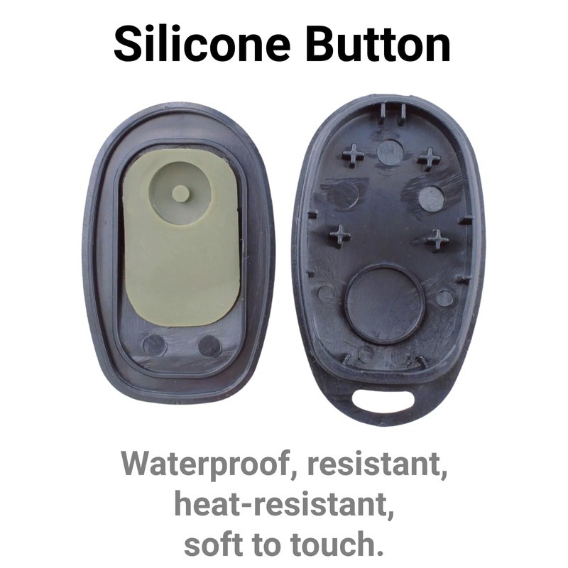 QSDIYRF 1-Button Remote Case/Shell Replacement Housing Suitable for Toyota Camry