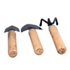 Face Flower Pot with 3 Shovels Drainage Hole Design Resin