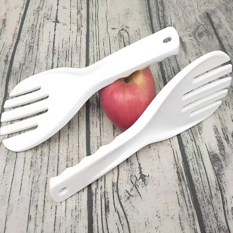 Jumbo Large Plastic Rice Paddle Spatula Scoop Fork-Like, 10.63" (27