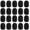 Bonsicoky 50 Pack Mini Foam Microphone Windscreen - High Density