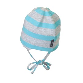 Sterntaler Baby Girls' Beanie Hat, Blue (Aquamarin 427)