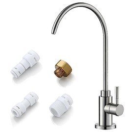 Grifo Con Filtro De Agua, Grifo De Ósmosis Inversa Compatible Con La Mayoría De Unidades De Ósmosis Inversa O Sistemas De Filtración De Agua Sin Espac