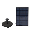 Solar Fountain Pump Direct Drive 6 Nozzles Low Power Consumption