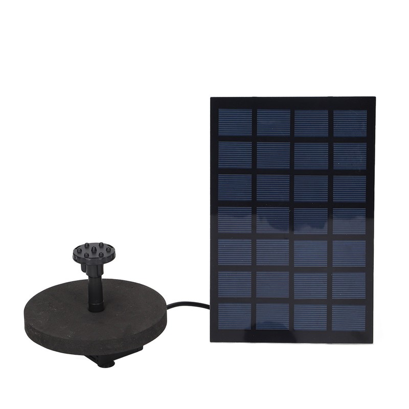 Solar Fountain Pump Direct Drive 6 Nozzles Low Power Consumption