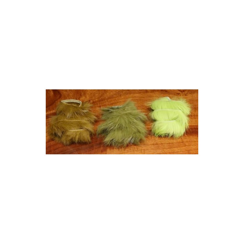 Hareline Dubbin Rabbit 1/8" Strips - Purple #7