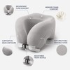 Travel Neck Pillow for Airplane Rest – U-Shaped Memory Foam