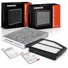 A-Premium - Filtro de aire para motor y cabina de