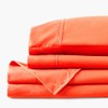 PeachSkinSheets Hot Coral Sheet Set - 1500tc Level of Softness