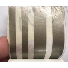 Vomela 2 1/4" Jayco JAY SERIES Vinyl Decal Silver Hint Bronze Stripe Camping Trailer