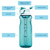 Smash Chugger Water Bottle with Infuser, Green, 1 litre Capacity