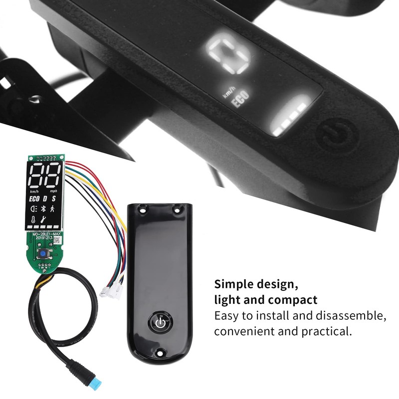 G30 Electric Scooter Digital Display Dashboard with Display Panel Cover,