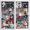 9 Sheets 156Pcs Christmas Decorations Window Clings, Large 3D Lucky