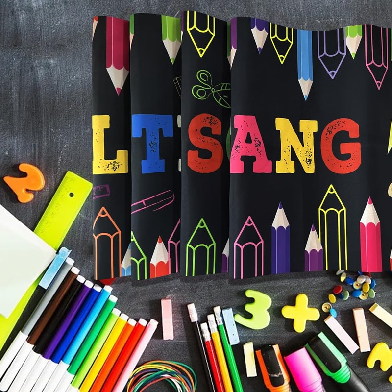 Table Runner for First Day of School, Table Decoration, First