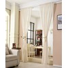 WOLTU® #630, Transparent Curtain With Eyelets, Linen Look, Eyelet Curtain,