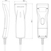 Optoelectronics OPL-6845S Barcode Reader Long Range USB Connection White
