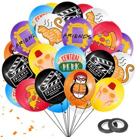 49Pcs Friends Themed Party Decorations Balloons Friends Party Decorations Friends TV Show Decorations Friends Bachelorette Party Decor Friends Party Supplies