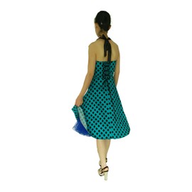 Shimaly Falda de tutú para mujer de los años 50, estilo vintage, 66 cm, S-3XL, Azul Royal, US22-US28