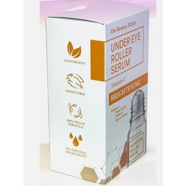 The Beauty Elixir VITAMIN C ~  Brightening Facial Serum ~ 1.69 fl oz Under eye Roller Serum