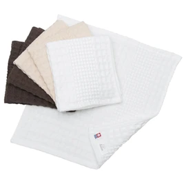 Hiorie Imabari Towel, Certified Hand Towel, Waffle Towel, Set of 6, Assorted Colors, 01, Made in Japan, Quick Drying, Imabari Brand