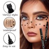 XMXueMei Double Side Liquid Winged Eyeliner Stamp,Smudge Proof Waterproof Eyeliner