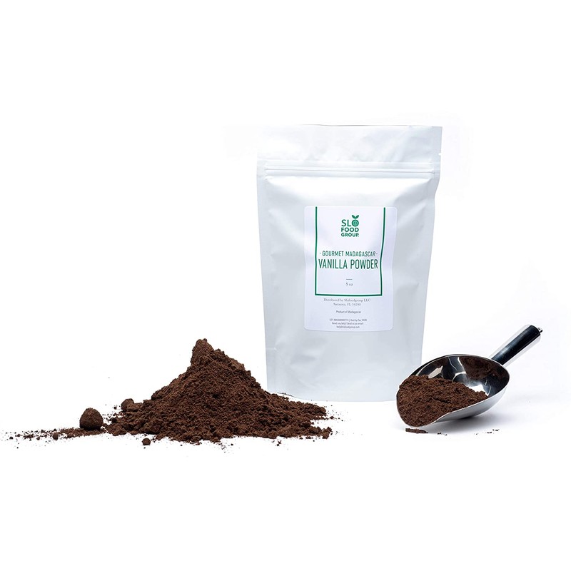 Slofoodgroup Madagascar Vanilla Bean Powder ( Whole Ground Vanilla Bean