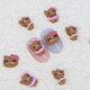 Coco Nail Hawaii Summer Tanning Kitty Nail Charms 3-Piece Set (3 Pack) Ships Today / 코코네일 하와이 여름 태닝키티 네일파츠 3종 (3개입) 오늘출발