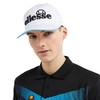 Ellesse Men's Pineta Flat Peak Baseball 3D Sticked Golf Cap,