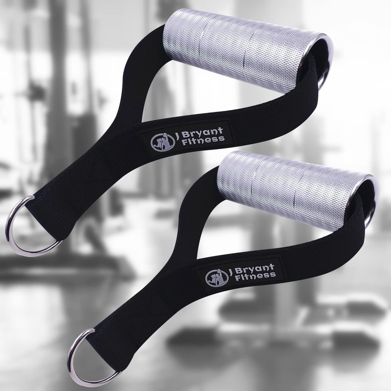 J Bryant Thick Gym Handles 2" Strong Grips Non Slip