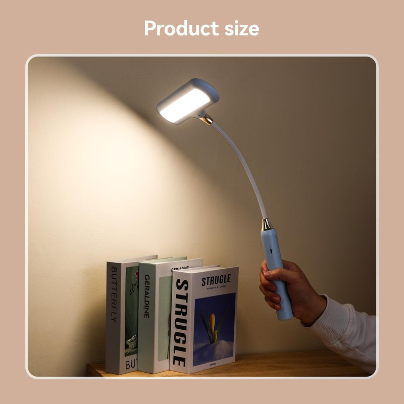 VAVOFO Wireless LED Desk Lamp 6778B - Touch Control, 2700-7000K