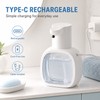 500ml Wall Mounted Automatic Foam Soap Dispenser Rechargeable Touchless Sensor