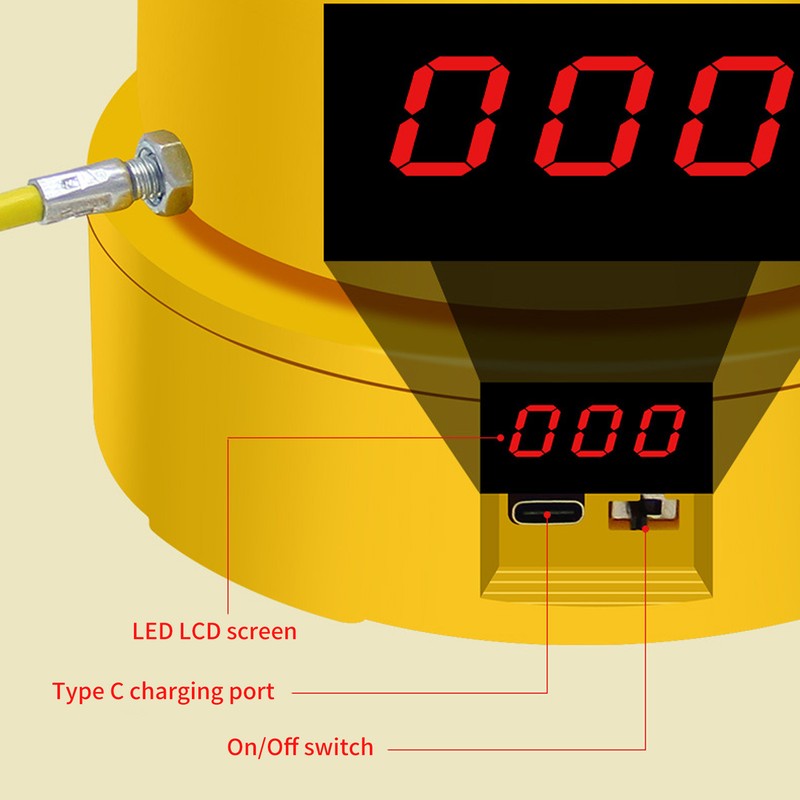 Smart Jump Rope Machine 10 Speed Adjustable Backlit LCD Screen