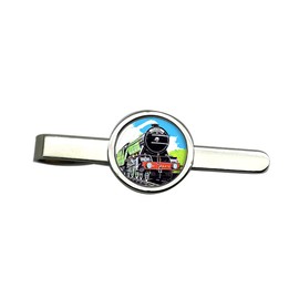 Flying Scotsman 1930's Poster Tie Clip