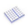 SurnQiee Left-Handed Mechanical Numeric Keypad, Hot-Swap LED Backlit Number Pad,