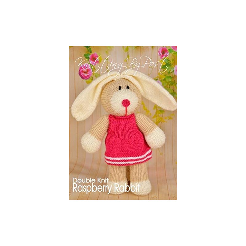 Knitting Pattern Raspberry Rabbit from Knitting by Post - Spring