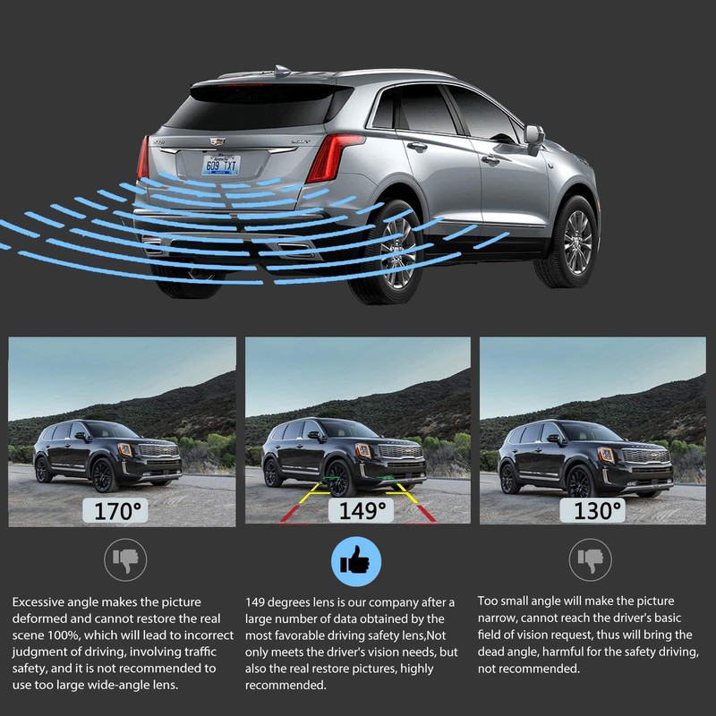 HD 720p Camera Reversing Camera Colour Camera Rear View Camera