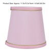 2PCS European Style E14 Lamp Shade Pink Lampshade for Chandelier