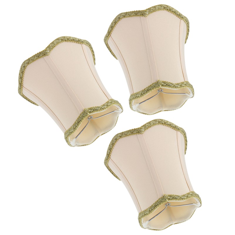 3Pcs Modern Lampshade European Style ClipOn E14 Chandelier Lamp Shade