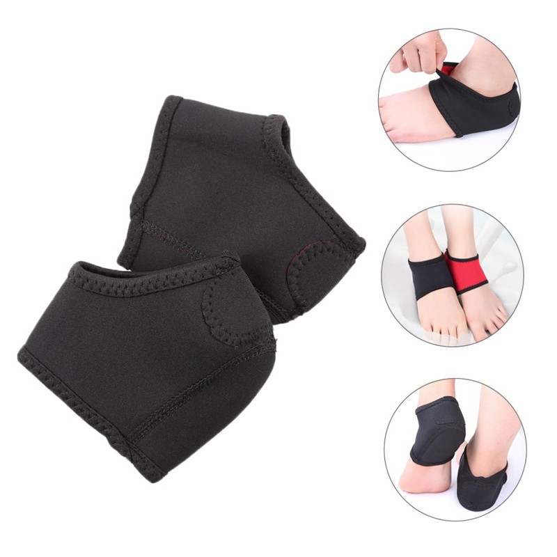 Ipetboom Neoprene Ankle Sleeves Non-slip Heel Protectors for Adults Comfortable