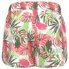 NAME IT Nkfvinaya Ffff Noos Girls' Shorts, Bright white/print: tropical