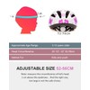 Girl Helmet for Bike,Kids Bike Pink Helmet for Girls Approximately