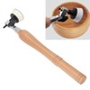 Handheld Bowl Sander, Wood Lathe Sanding Tools Set with 1in