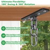 SELEWARE Punching Bag Hanger, 360° Swivel Heavy Bag Ceiling Mount