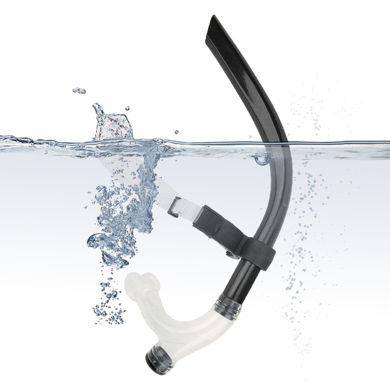 Front Loading Full Dry Swimming Training Breathing Tube Underwater Free