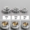 4 Pcs 3/4" Male Radiator Air Valve, Manual Radiator Air